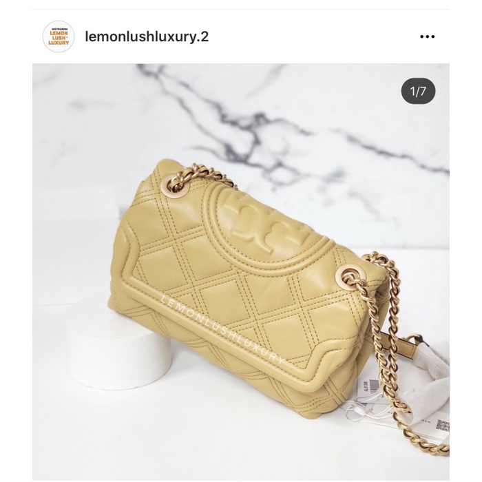 Terlaris New Tb Fleming Soft Small Beeswax Lemonlushluxury Authentic