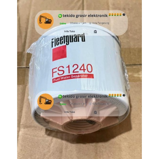 Terlaris Filter Fleetguard Fs1240 / Fs 1240 / Fs-1240