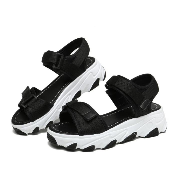 Pvn Micha Sandal Wanita Black Cream 241