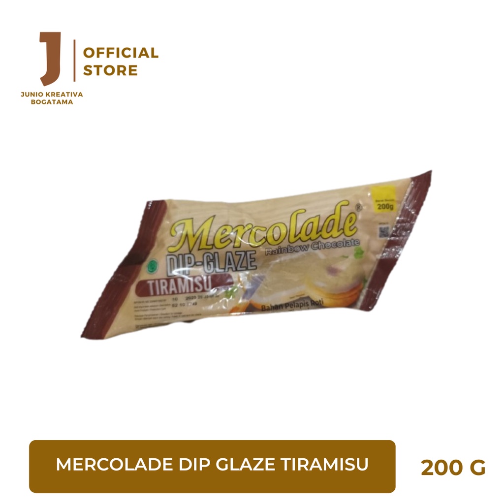 

Mercolade Dip Glaze Tiramisu 200 Gram