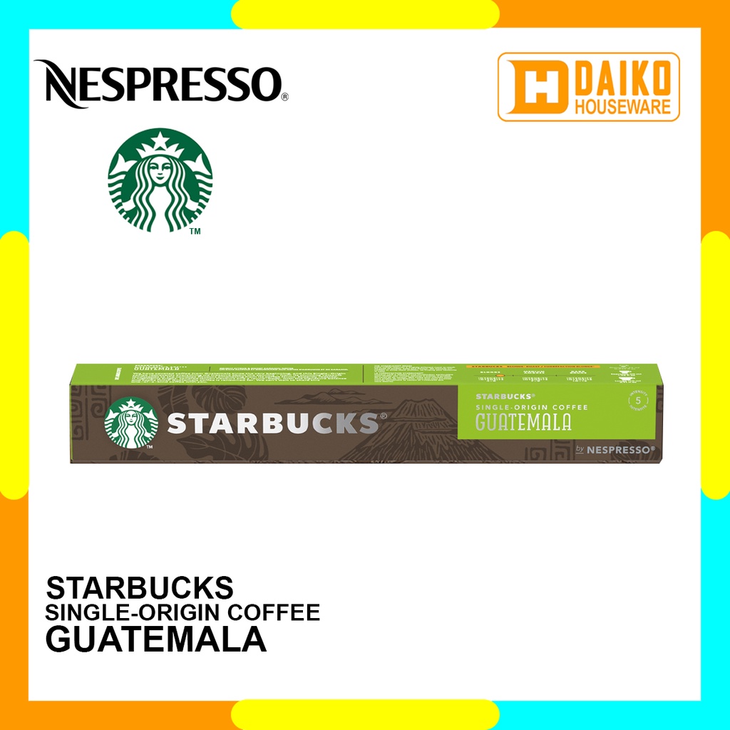 Starbucks Capsule By Nespresso Single Origin Guatemala - Blonde Roast Coffee