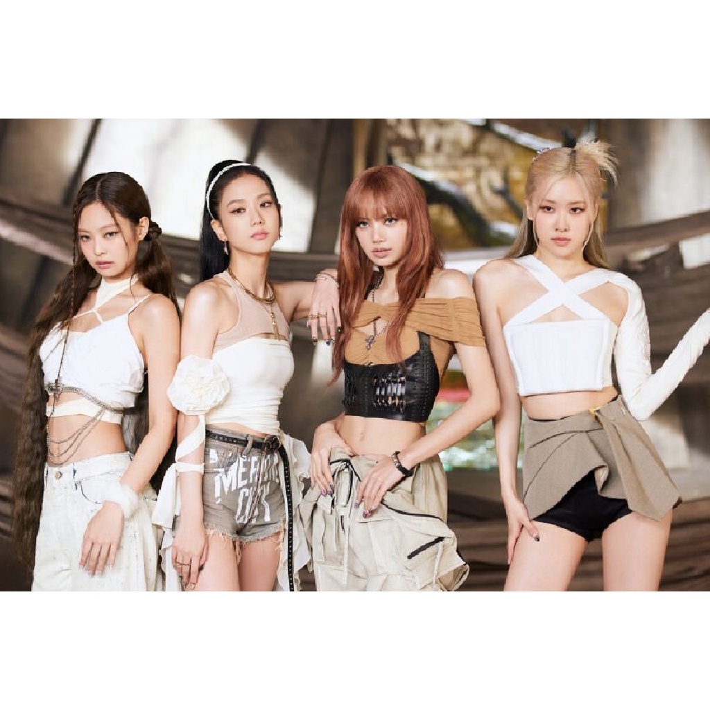 blackpink group photo 2R ukuran 6x9 cm print di kertas foto jennie lisa rose jisoo idp010