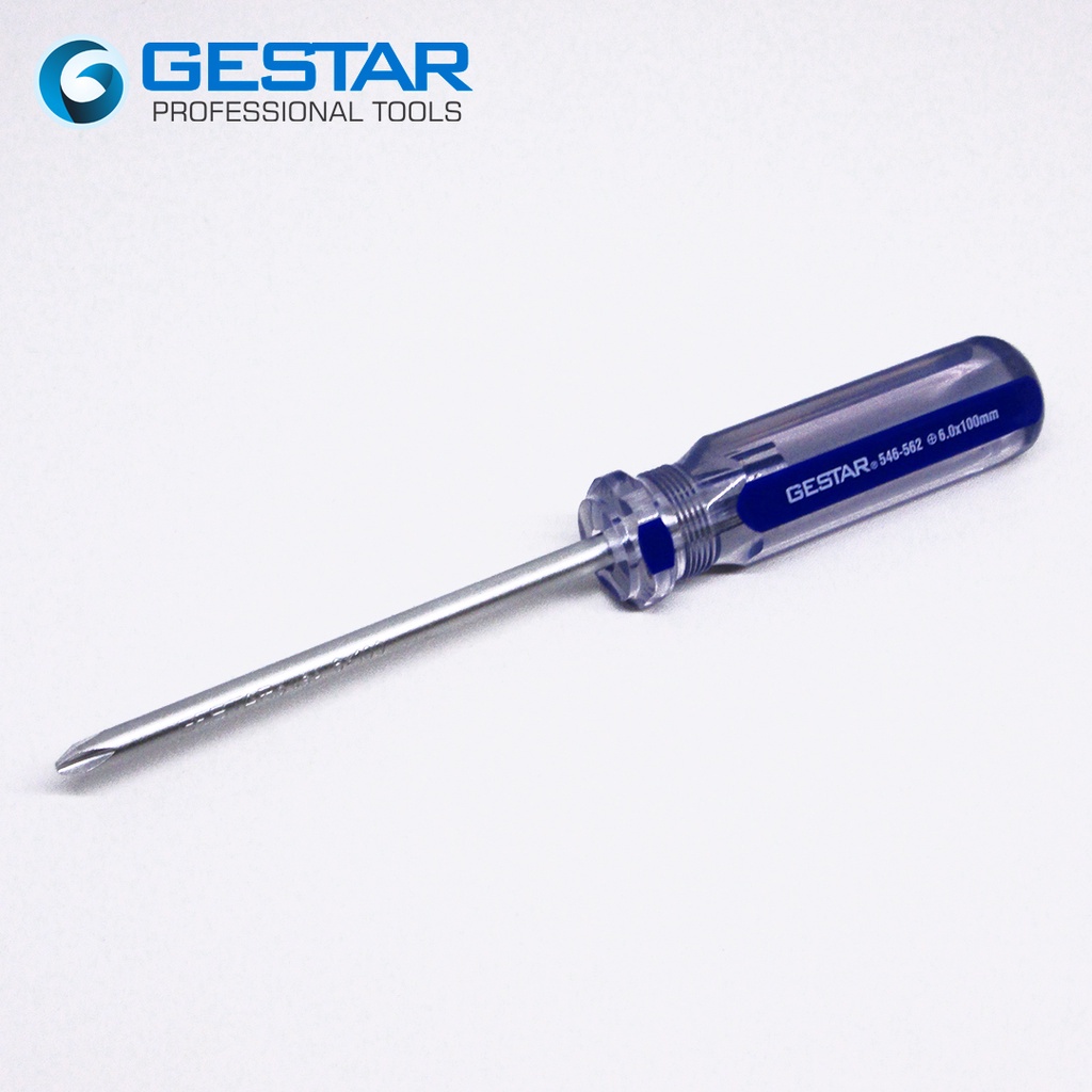 GESTAR/CROSSMAN-Obeng Plus Mechanical Screwdrivers PH2 6.0 x 100mm 546-562