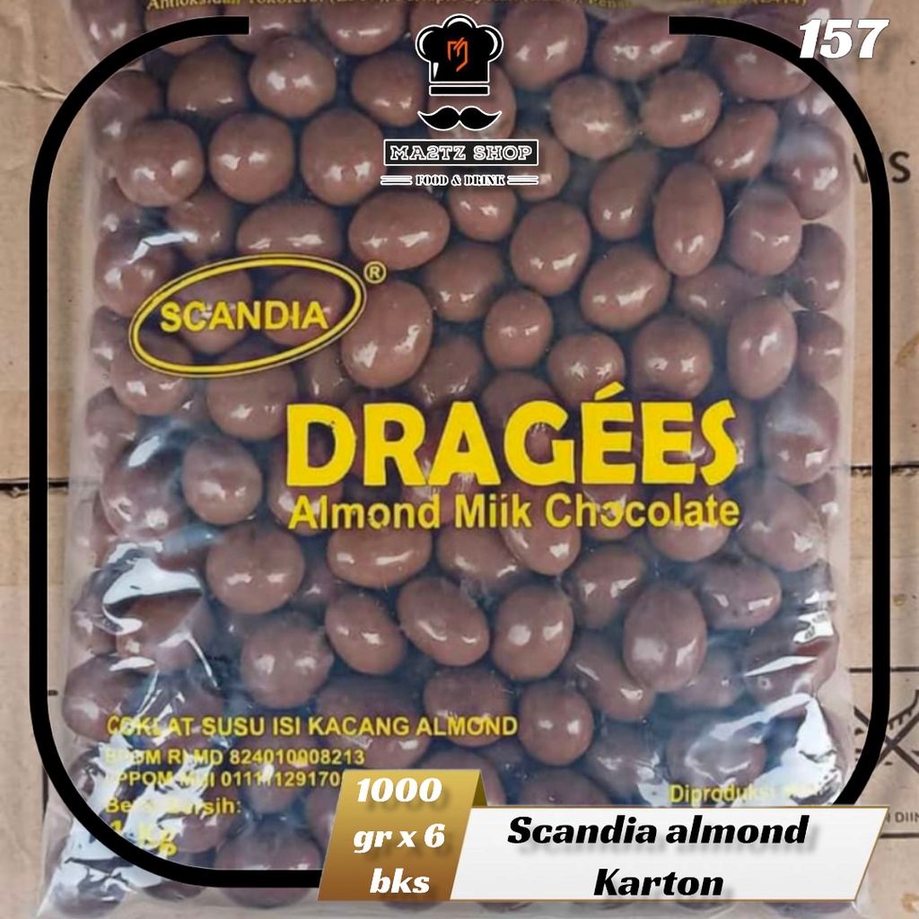 

Coklat Scandia ( Paket Karton / dus 1000gr x 6 bks )