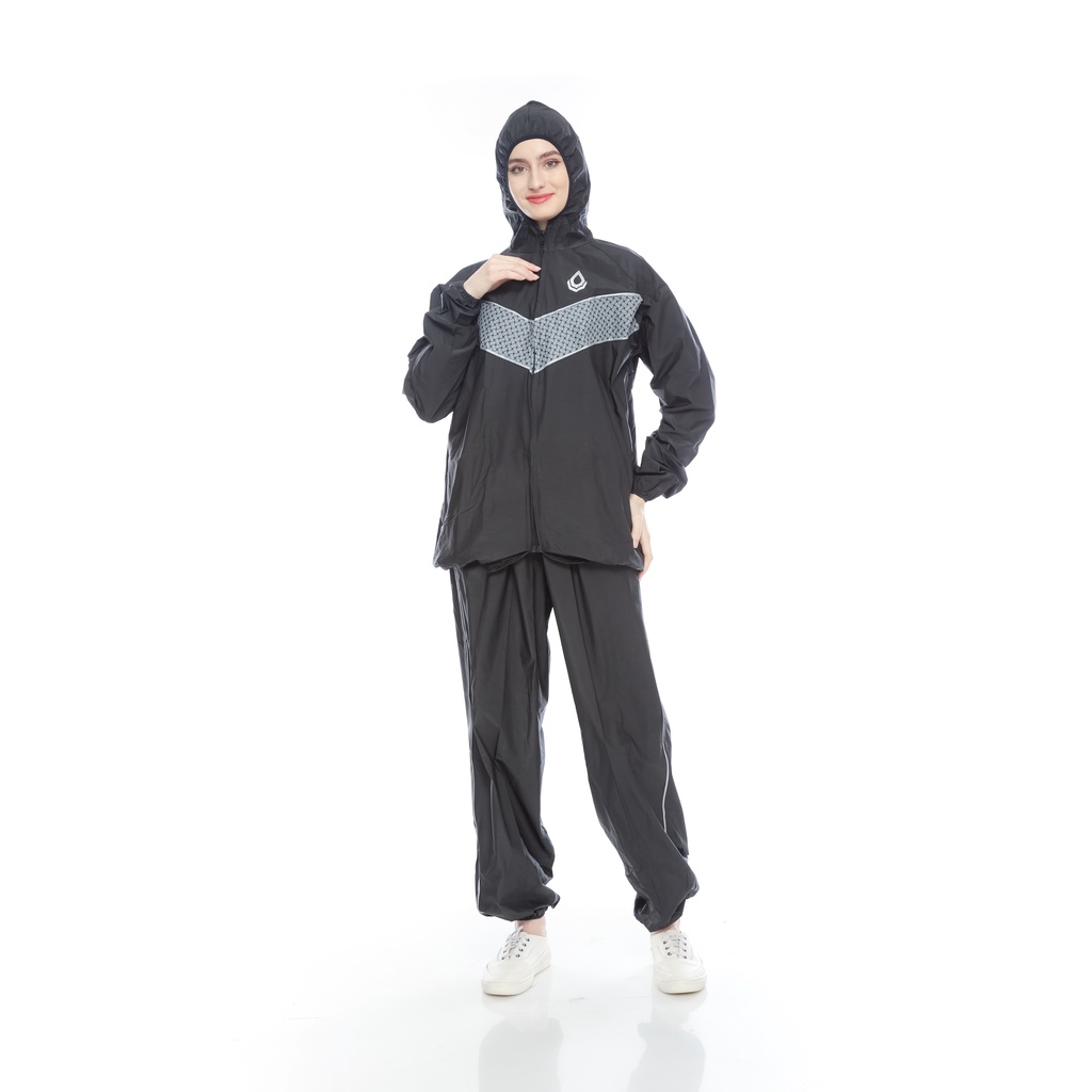Rainsol Sauna Suit Ethnic | Baju Sauna | Jaket Sauna | Setelan Sauna