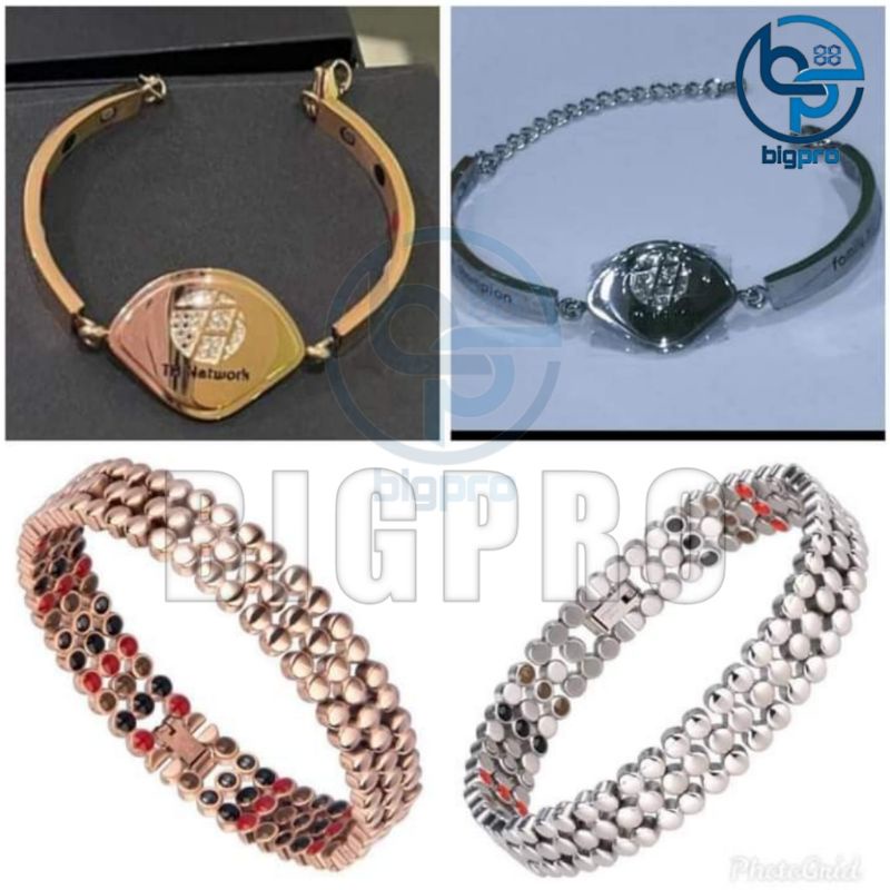 ⭐⭐⭐⭐⭐  Gelang Kesehatan ion Premier TH Bracelet Original