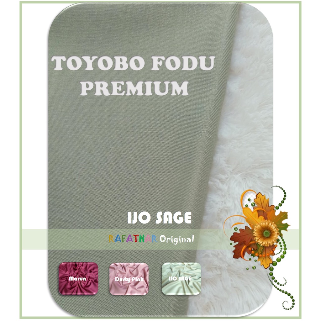 KAIN TOYOBO FODU PREMIUM ORIGINAL KAIN TOYOBO METERAN BAHAN TOYOBO KAIN TOYOBO PREMIUM ORI KATUN TOYOBO PREMIUM KAIN METERAN KAIN KATUN TOYOBO PREMIUM METERAN BAHAN KATUN TOYOBO