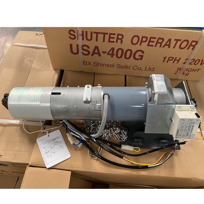 Terlaris Shinsei Seiki Usa 400 G , Rolling Door Motor , Japan