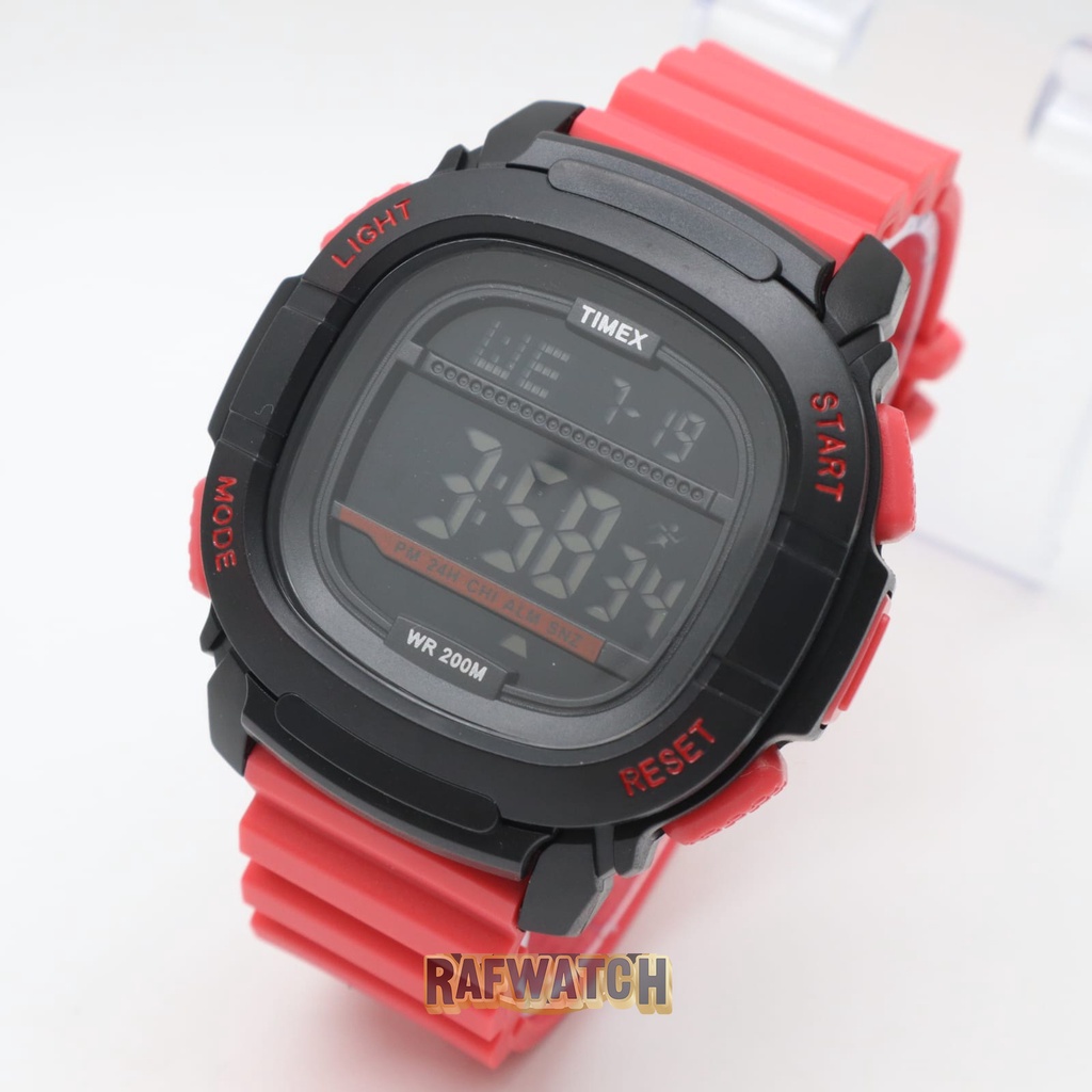 Jam Tangan Digital Original Pria Standart Militer Waterproof Anti Air 30 Meter