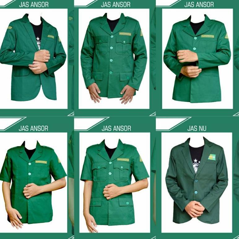 TERBAIK Jaz Ansor jas nu jas ansor soekarno jas ansor almamater jas nu jas ansor lengan panjang