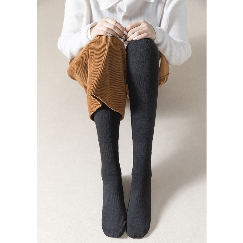 Kaos Kaki Selutut Hangat/Kaos Kaki Terry Over The Knee Musim Dingin Wanita 150 Gr