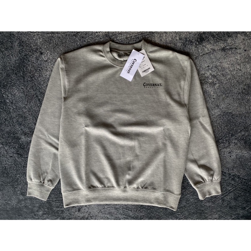 Covernat essentials SS22 Sweatshirt - Grey