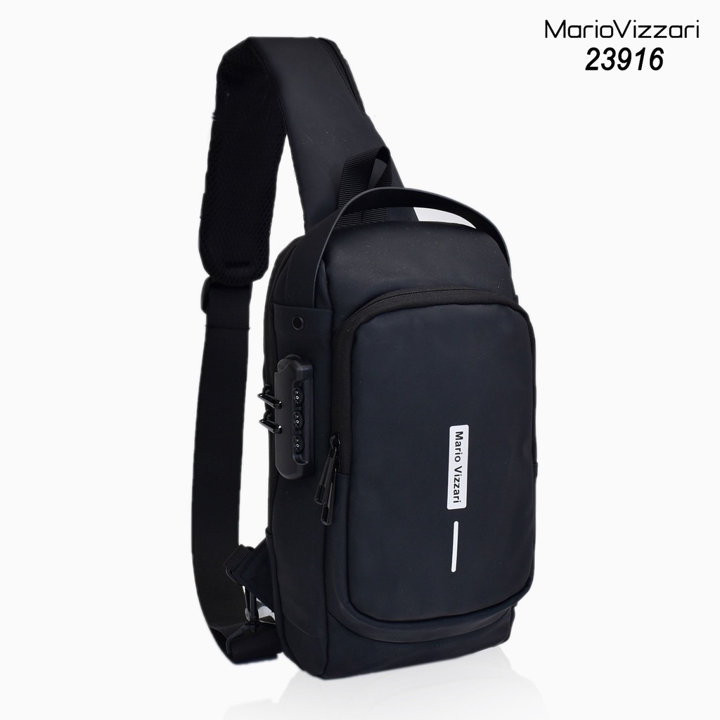 Tas Selempang Waistbag Pria Waterproof Mario Vizzari Martin (23916)