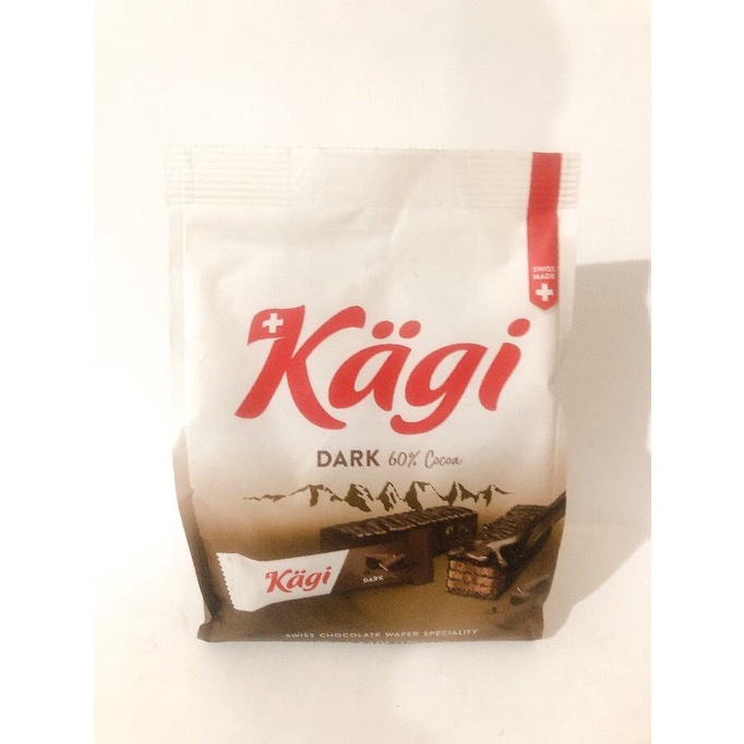 

Kagi Swiss Chocolate Wafer 125g Dark 60% Cocoa