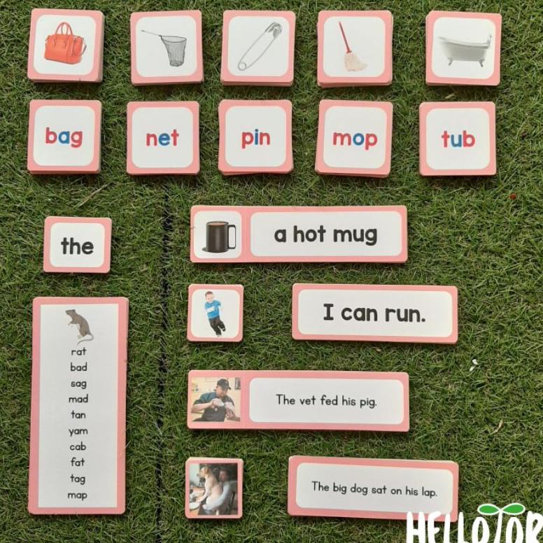 Pink Series Montessori Bahasa Inggris Indonesia Tokomampir21