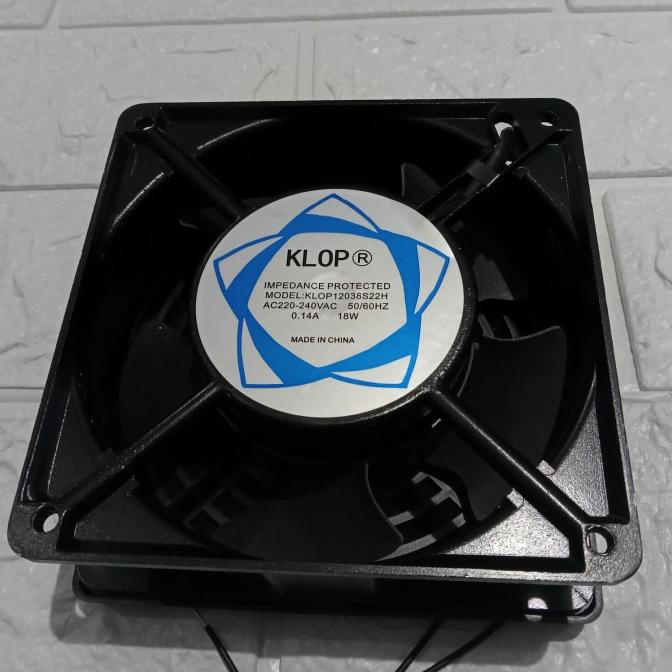 :::::::] Kipas power fan ac 220v 12cm 12 cm