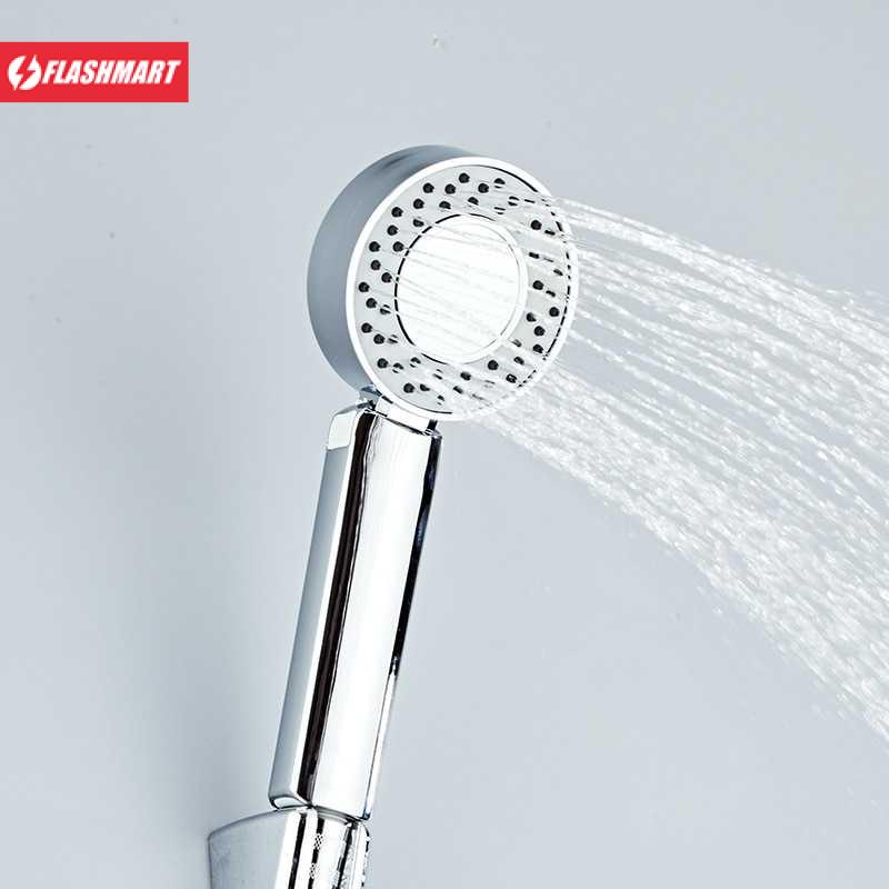 Flashmart Kepala Shower Mandi Double Sided Function Round Shower - BR-2017