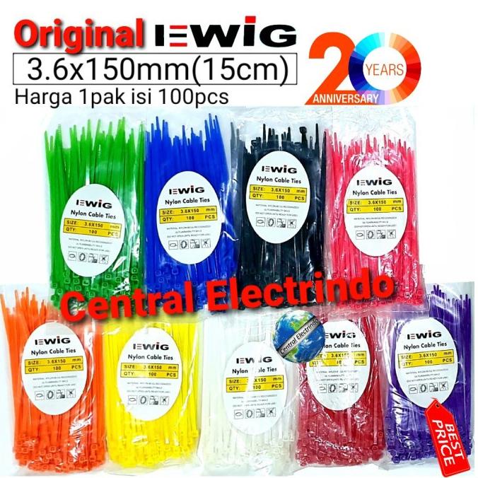 

KABEL TIES WARNA 3.6mmX15cm.