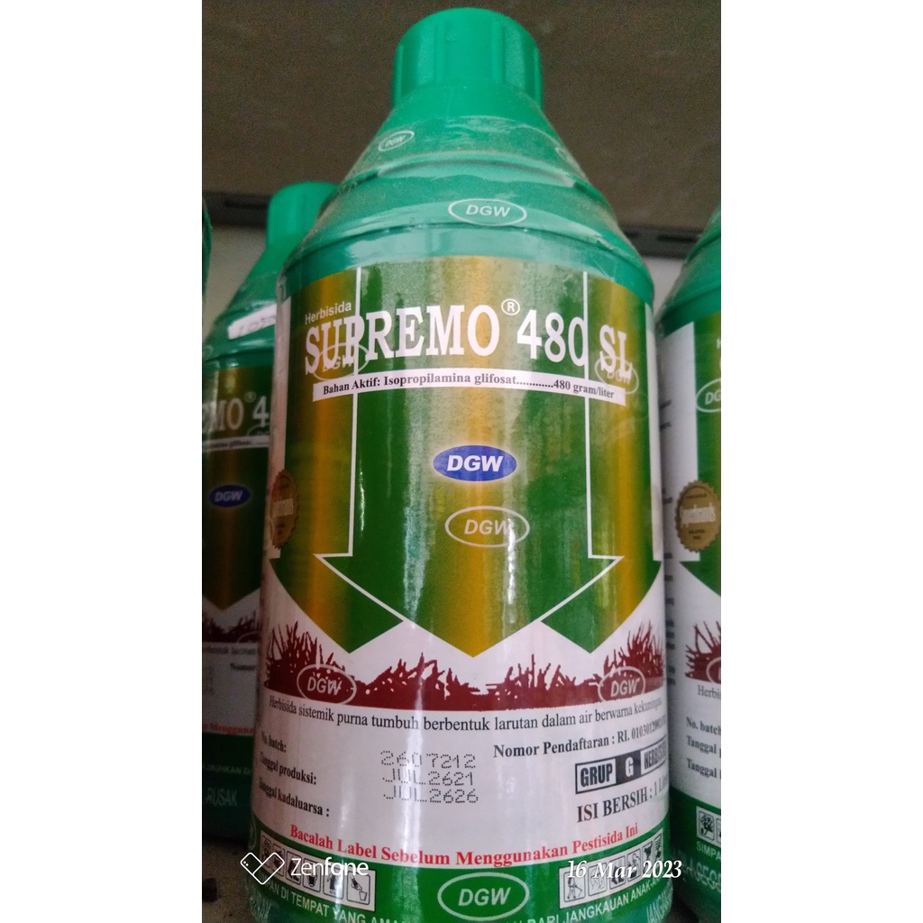 SUPREMO 480 SL HERBISIDA