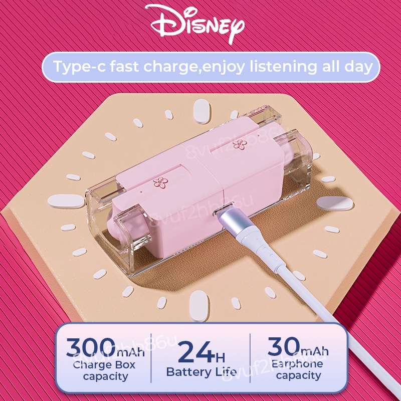 【NEW】100% Original Disney KD-16 Wireless Earphone TWS Bluetooth Headset HiFi Stereo in-Ear Noise Reduc Earbuds For Android/iOS