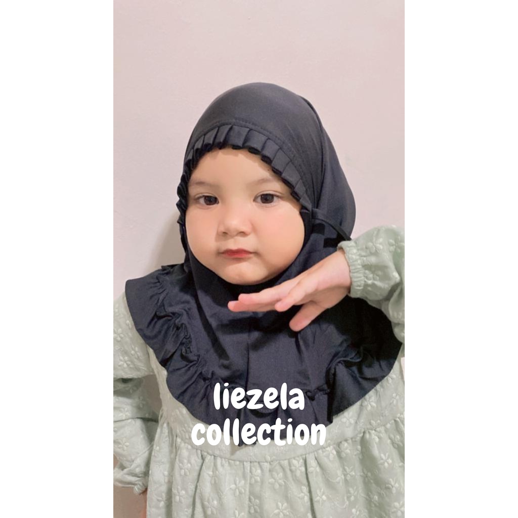 Hijab Anak Balita KCB/Jilbab Anak Bayi KCB/Kerudung Anak Jersey KCB