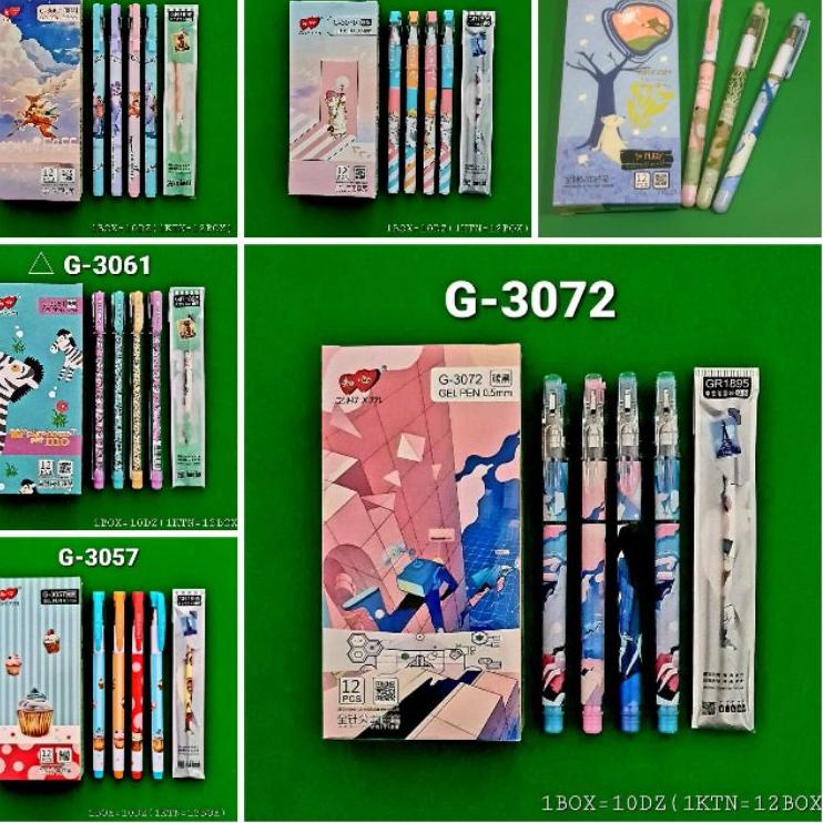 

Sedang Viral (12Pc+1Pc isi Free) Zxi hin // Bulpen Zhi xin // Lovein // Bp gel Lovein