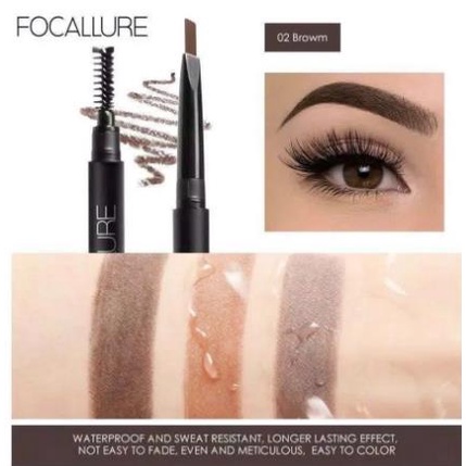 ^ KYRA ^ Focallure Auto Brow Pen Eyebrow Pencil Automatic Waterproof FA18 FA 18