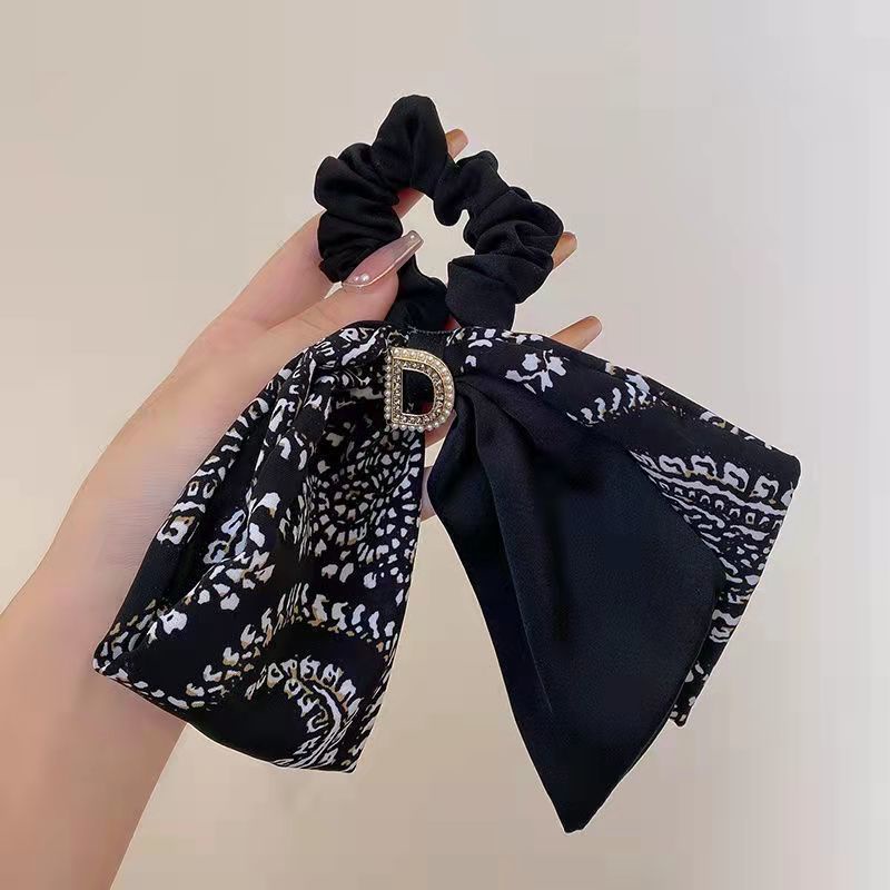 Caliloops Scrunchies Karet Ikat Rambut Pita Panjang Korea Dewasa Delic