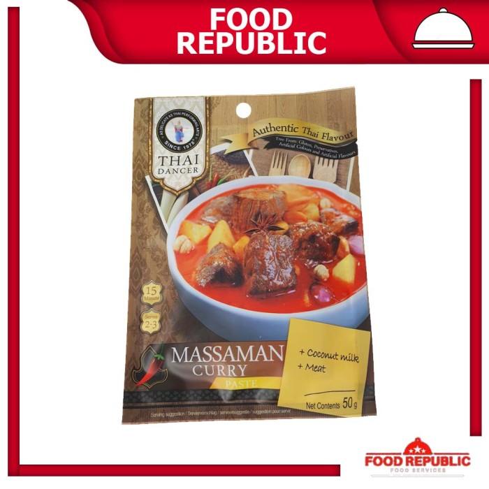 

MASSAMAN CURRY THAI DANCER 50 GR PASTE KHAS THAILAND HALAL ENAK INSTAN