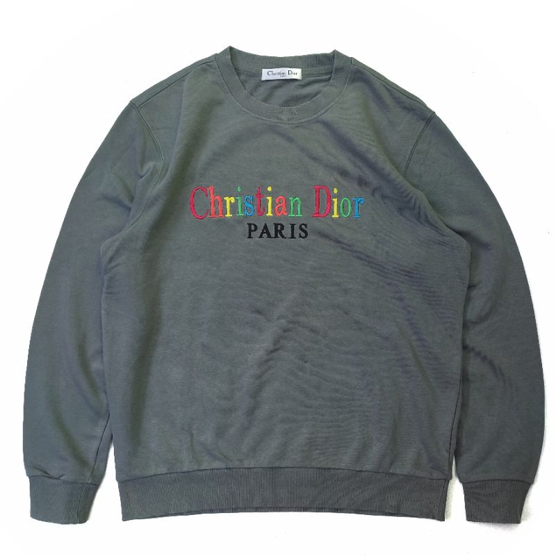 Christian Dior Rainbow Sweatshirt Sweater Crewneck