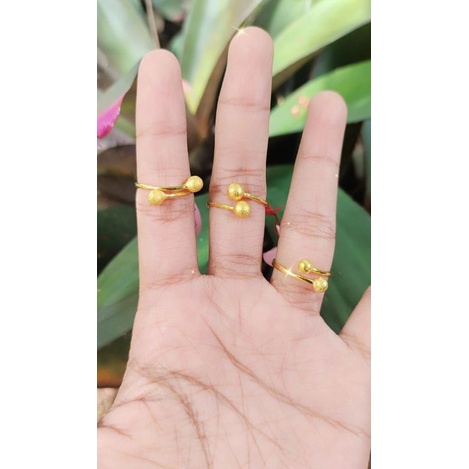 Cincin Bola Dior Emas 24k
