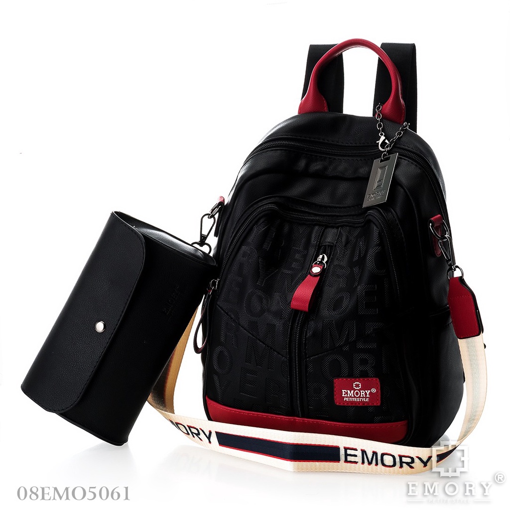 TAS RANSEL WANITA EMORY STYLE Moricca 08EMO 5061 2in1 MARBELAYUK