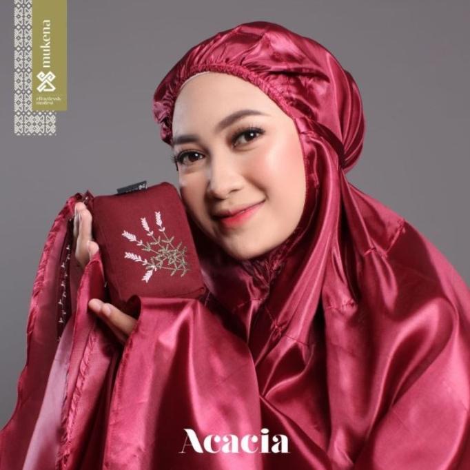 Mukena Travel DS Mukena Traveling Mini Acacia Bordir AB All Size