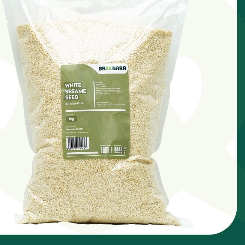 

♧ white sesame seed 1kg / wijen putih 1kg ➭
