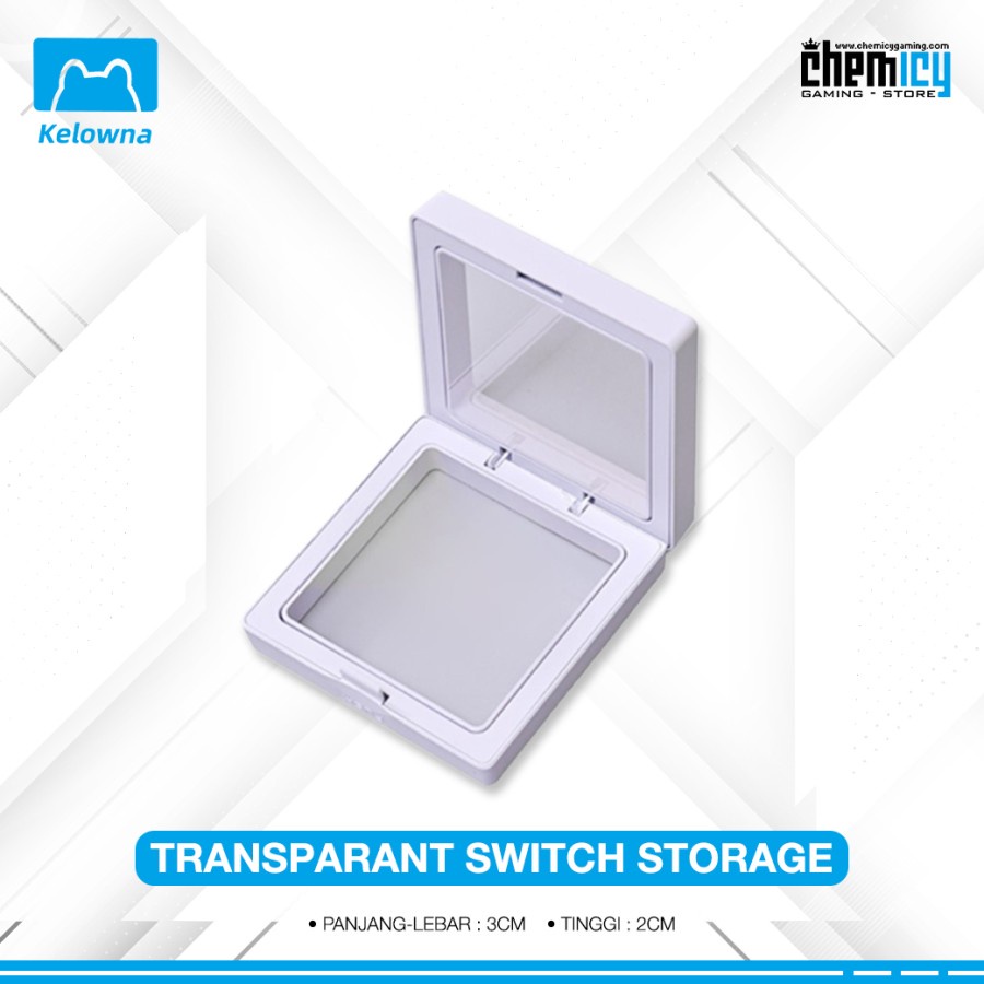 Kelowna Transparant Mechanical Keyboard Switch Storage