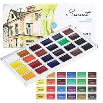 

NEVSKAYA WATERCOLOR SET WHITENIGHT SONNET