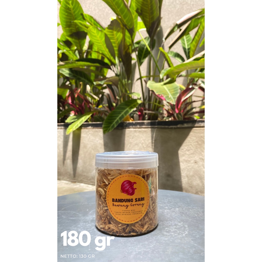 

Bawang Goreng Sumenep Premium BANDUNG SARI 180 Gram