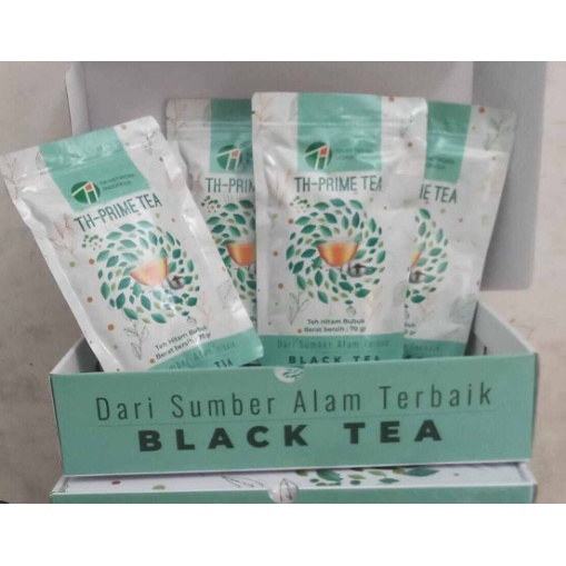 TH - PRIME TEA BLACK TEA TEH HITAM SOLUSI ANTIOKSUDAN DIET DETOX 70 GR 100% ORIGINAL
