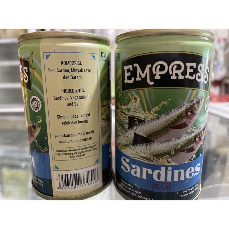 

Empress Sardine 155g