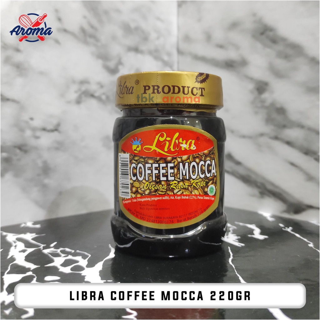 

Libra Coffee Mocca 220gr | Selai Olesan Rasa Kopi Moka | Selai Kopi