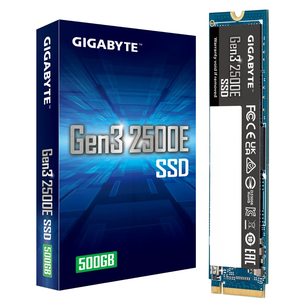 Gigabyte|Aorus G325E500G NVMe SSD 500GB PCIe 3.0 x4 M.2 2280