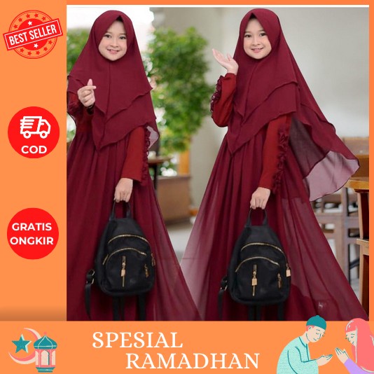 Benecia Kids, Baju,Gamis,Anak Terbaru Terlaris Gamis Anak Terbaru2023 Model Terbaru Fenishastore Gam