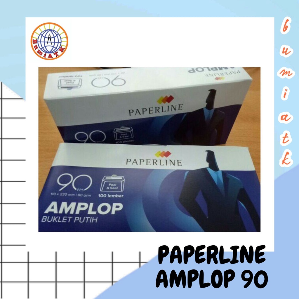

AMPLOP PUTIH PAPERLINE UKURAN 90 (BESAR)