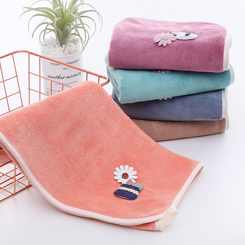 Handuk Muka Microfiber 35x75 motif boneka tempel Handuk Mandi Handuk Anak Import
