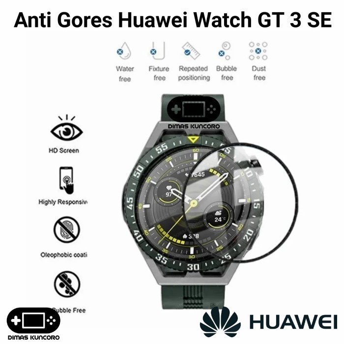 HUAWEI WATCH GT3 SE / GT3 42MM 46MM SCREEN PROTECTOR ANTI GORES FULL SCREEN GT 3