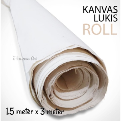 

Kanvas Lukis Roll Berkwalitas Ukuran 1,5 x 3 m