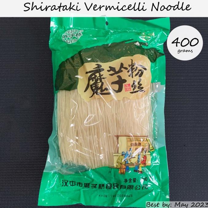 

Organik Shirataki Noodle | Shirataki Noodle | Konnyaku | Konjac 400g