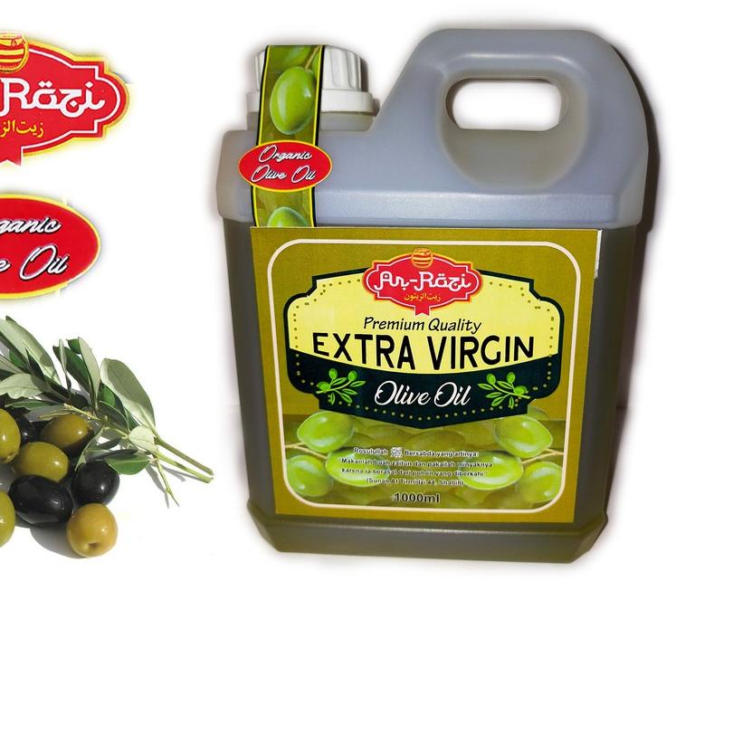 

❉ Minyak Zaitun ( Olive Oil ) Extra Virgin Ar-Rozi 1000ML ♔