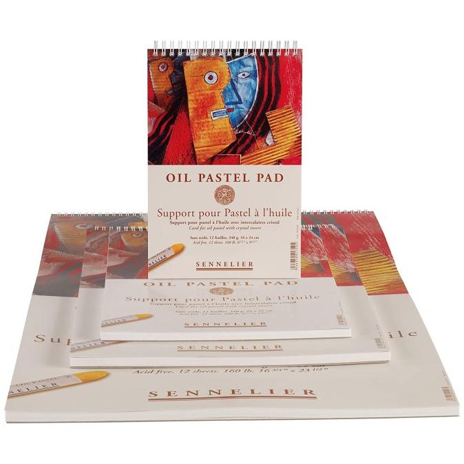 

Sennelier Artist Oil Pastel Paper Pad Kertas Gambar Krayon
