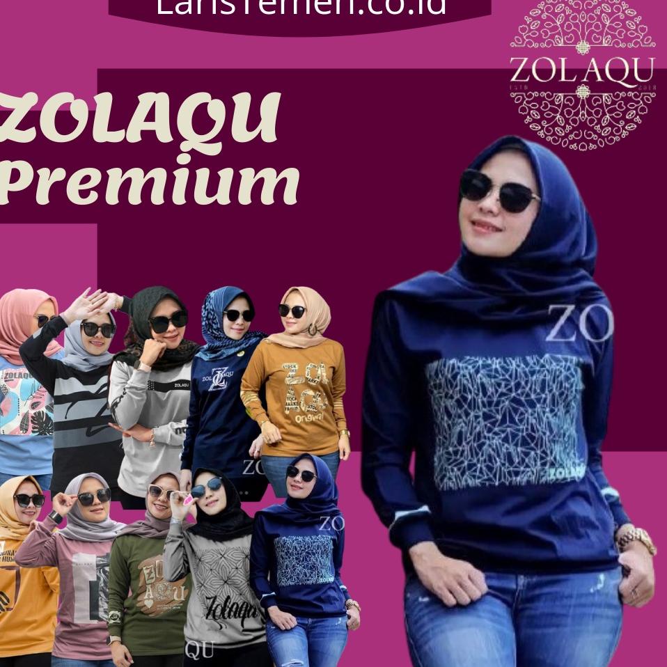 VIRAL kaos zolaqu (01) baju kaos atasan zolaqu zolaku jolaku jolaqu senam olahraga original ori prem